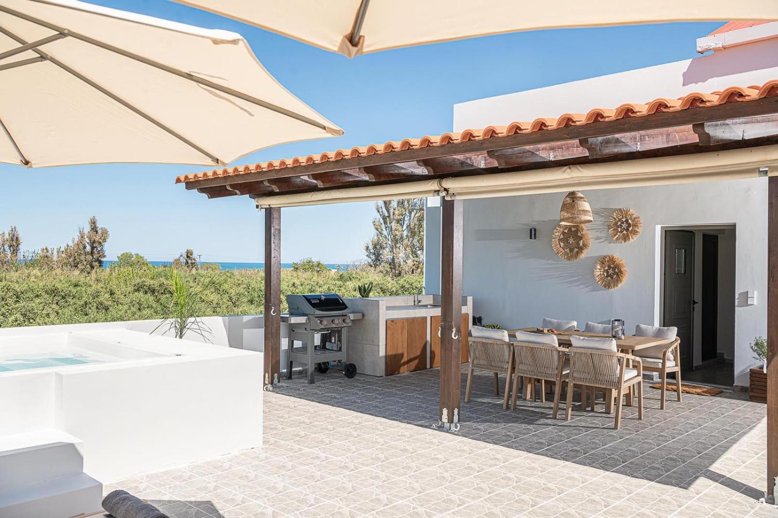 Sol Luxury Apartment - Close To The Beach With A Private Mini Pool Chania  Exteriör bild