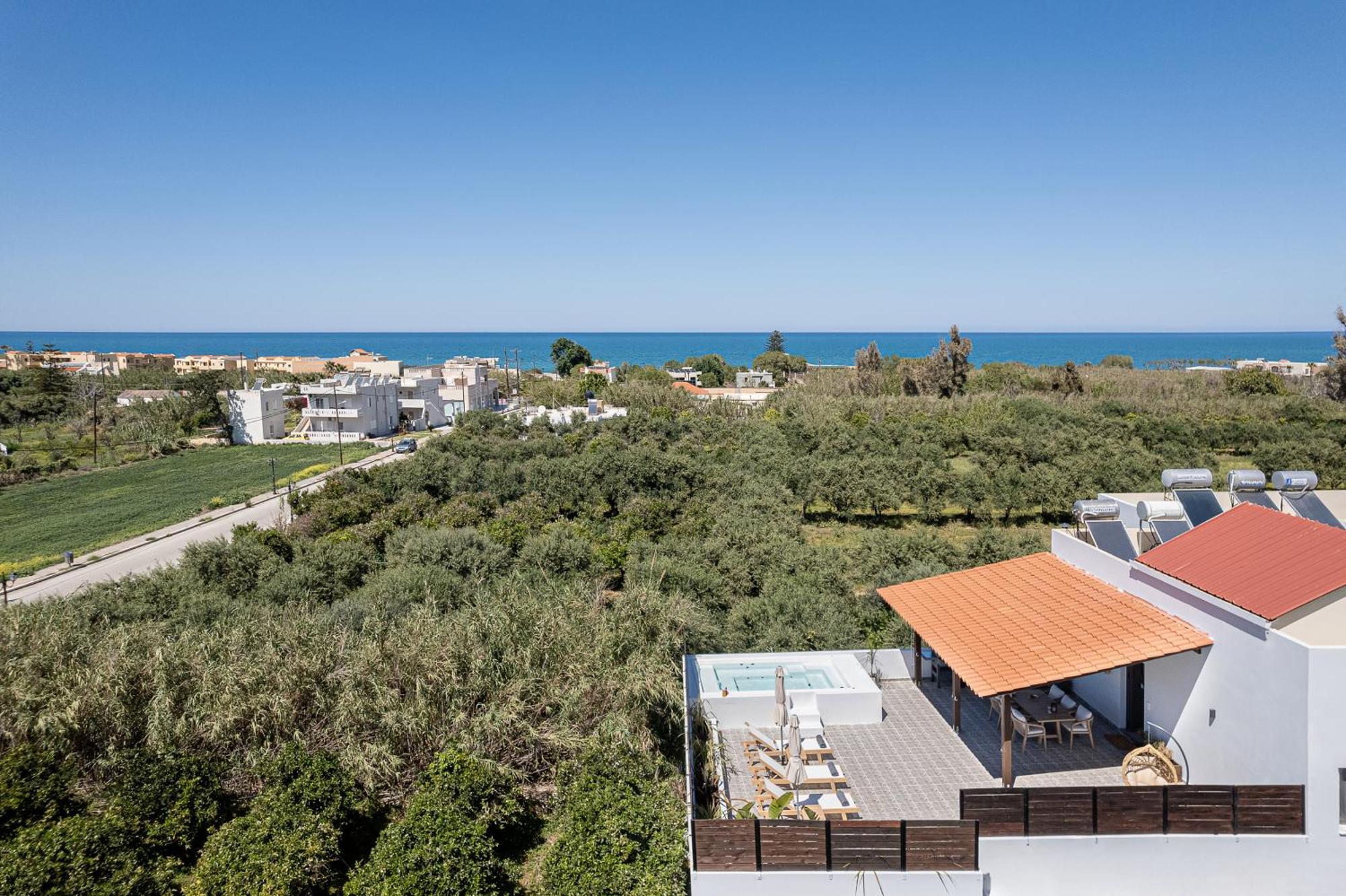 Sol Luxury Apartment - Close To The Beach With A Private Mini Pool Chania  Exteriör bild
