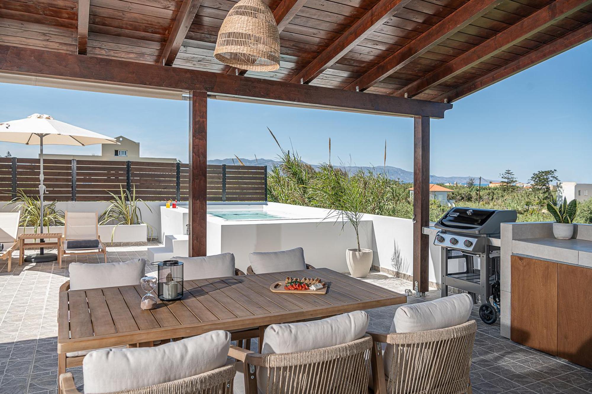 Sol Luxury Apartment - Close To The Beach With A Private Mini Pool Chania  Exteriör bild
