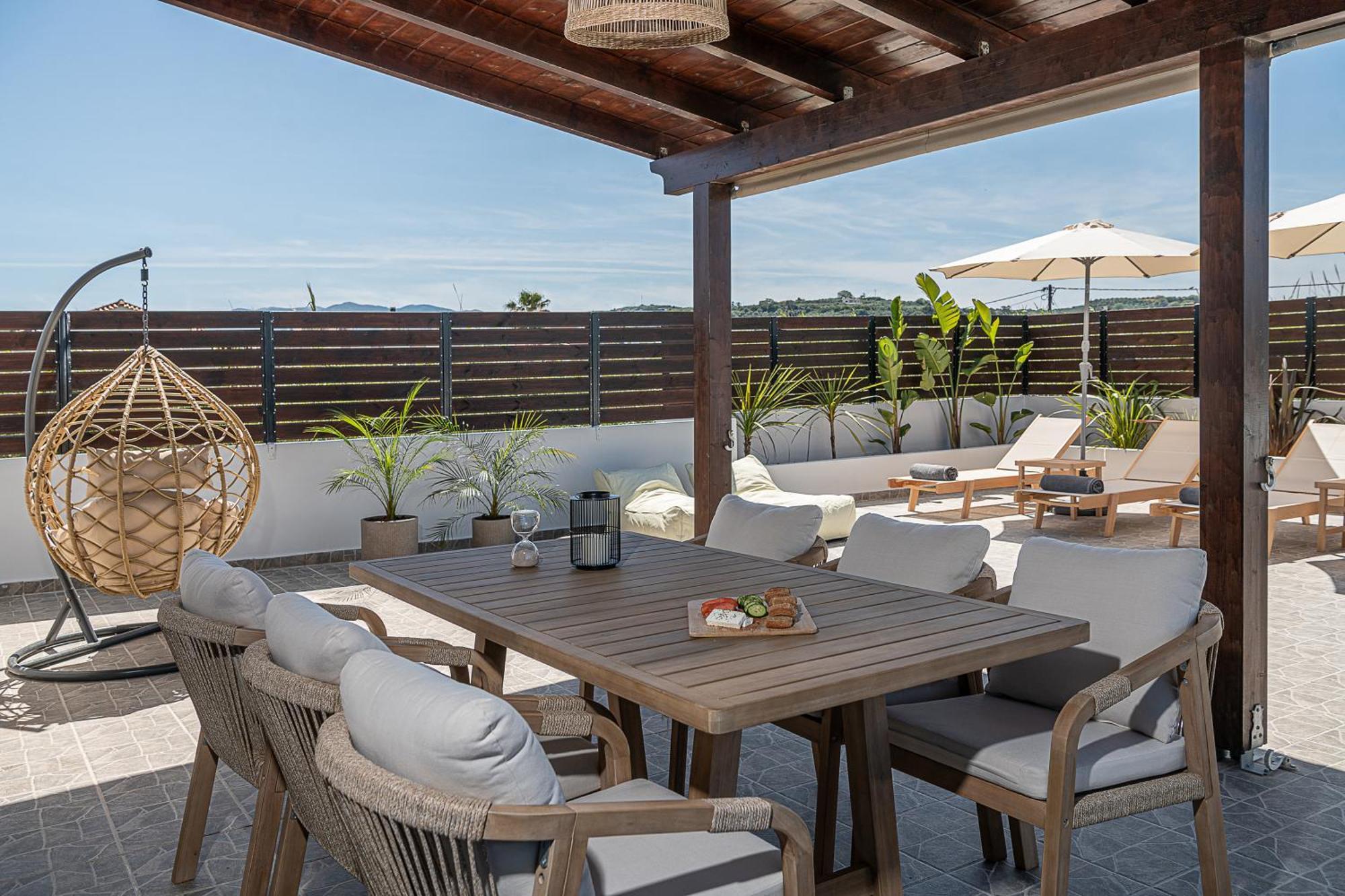 Sol Luxury Apartment - Close To The Beach With A Private Mini Pool Chania  Exteriör bild