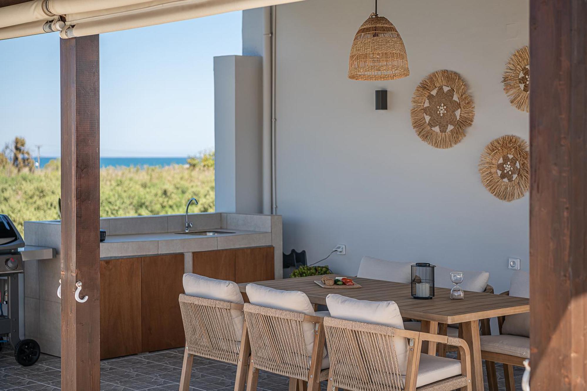Sol Luxury Apartment - Close To The Beach With A Private Mini Pool Chania  Exteriör bild